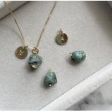 Raw Natural Threaded Birthstone Necklace