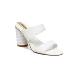 Franco Sarto Women's L-Olas Slide Sandals, White, 9.5 M