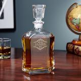 Home Wet Bar Argos 26 Oz. Whiskey Decanter Glass, Size 10.75 H x 5.0 W in | Wayfair 9970