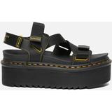Kimber Quad Sandals - Black - Dr. Martens Flats