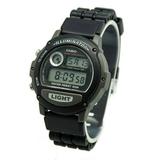 Casio Men s Digital 5-Year Battery Life Backlight Black Resin Watch W87H-1V
