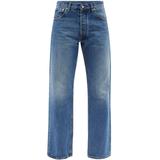 Mid-rise Cropped Straight-leg Jeans