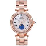 South Sea Crystal Moon Phase Bracelet Watch