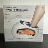 Sharper Image Shiatsu Foot Massager - 3 Modes Compression Heated