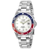 Invicta Men's Watch Pro Diver Silver Tone Dial Stainless Steel