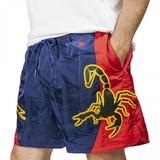 Nike Shorts | Nike Nsw Scorpion Muay Thai Shorts Ar1994-492 Mma Boxing Bluered Size New | Color: Blue/Red | Size: Various
