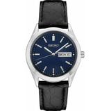 Essentials Quartz Blue Dial Watch - Blue - Seiko Watches