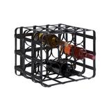 Emerson Cove Wine Racks iron - Black Industrial Wine Rack