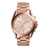 Michael Kors Women's Watches Rose - Rose Goldtone Chronograph Watch