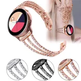 Watch strap for samsung galaxy gear s3 20 22mm woman band pink bracelet correa stainless steel