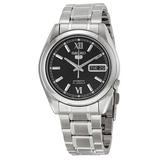 Seiko Men's 5 Automatic SNKL55K Silver Stainless-Steel Automatic Watch