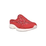Easy Spirit Women's Traveltime Mules, Red, 9M