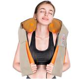 Xuu Shoulder Massager w/ Heat Electric Shiatsu Back Massage Device Kneading Pillow, Size 17.0 H x 15.0 W x 7.0 D in | Wayfair xlu220512008