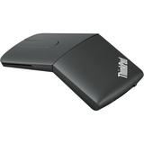 Lenovo ThinkPad X1 Presenter Mouse - Optical - Wireless - Bluetooth/Radio Frequency - 2.40 GHz - Black - USB Type A - 1600 dpi - Touch Scroll - 4 Butt