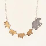 Four Cubs - Mama Bear Necklaces