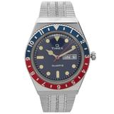 Timex Men's 1979 Dive Watch Reissue in Chrome/Blue | END. Clothing