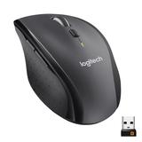 Logitech M705 Marathon Wireless Mouse, 2.4 GHz USB Unifying Receiver, 1000 DPI, 5-Programmable Buttons, Black
