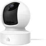 TP-Link - Kasa Spot Pan and Tilt Indoor 2K HD Wi-Fi Security Camera - Black/White
