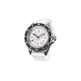 Marathon Watch Arctic Edition Large Divers Automatic Watches NGM White Rubber Strap White Dial 41mm Diameter / 14mm Thickness