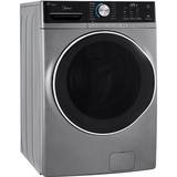 5.2-Cu. Ft. Front Load Washer in Graphite Silver - Midea MLH52S7AGS