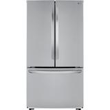 LG 22.8-cu ft Counter-depth French Door Refrigerator with Ice Maker (Fingerprint Resistant) ENERGY STAR | LFCC22426S