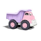 Green Toys Pink Dump Truck for Toddlers Ages 1+ Made from 100% recycled plastic