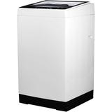 BLACK+DECKER 20.3 in. 1.7 cu. ft. 6-Cycle Portable Top Load Electric Washing Machine in white