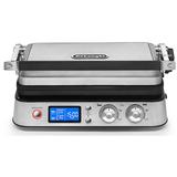 DeLonghi Livenza All-Day 130 sq. in. Stainless Steel Non-Stick Indoor Grill, Silver