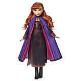Disney Frozen 2 Anna Fashion Doll with Long Red Hair Includes Movie Outfit