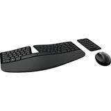 Microsoft Sculpt Ergonomic Desktop Wireless Keyboard & Mouse, Black (L5V-00001)