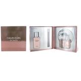 Calvin Klein Woman Gift Set 100ml Eau de Parfum, 100ml Body Lotion, 10ml Eau de Parfum for Her
