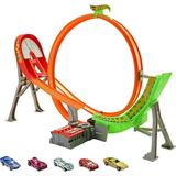 Hot Wheels Action Power Shift Motorized Raceway Track Set Ages 5 and Older with 5 Cars Included