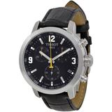 Prc 200 Chronograph Black Dial Watch T0554171605700
