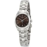 Pr 100 Brown Dial Stainless Steel Watch