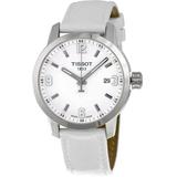 Prc 200 Quartz Silver Dial Unisex Watch T0554101601700 - Metallic - Tissot Watches