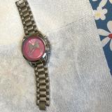 Disney Accessories | Beautiful Silver And Pink Disney Watch. | Color: Silver | Size: Os