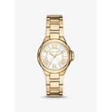 Camille Three-hand Rose Gold-tone Stainless Steel Watch - Metallic - Michael Kors Watches