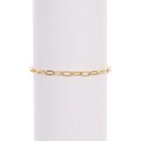 Paperclip Chain Link Bracelet In Yellow At Nordstrom Rack