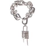 G Link Lock Bracelet With Padlock