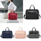 Women's Laptop Bag PU+Polyester Notebook Briefcase Case For 13 14 15 16 Inch Laptop Shoulder Bags