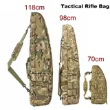 118 CM 98CM High Density Nylon Rifle Case Bag Tactical Military Bag Airsoft Holster Gun Bag Rifle