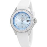 Quartz Crystal Blue Dial Unisex Watch