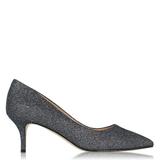 Linea Kitten Heel Shoes - Grey