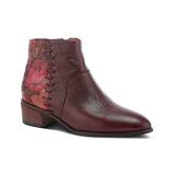 L'Artiste by Spring Step Women's Casual boots RED - Red Floral Forever Leather Bootie - Women