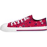 "Women's FOCO Red Los Angeles Angels Flower Canvas Allover Shoes"