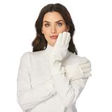 Women's Fleece Gloves by Accessories For All in Ivory