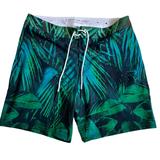 American Eagle Outfitters Swim | American Eagle Aeo Tropical Swim Board Shorts Size Medium | Color: Blue/Green | Size: M