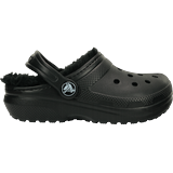 Crocs Black / Black Kids' Classic Lined Clog Shoes