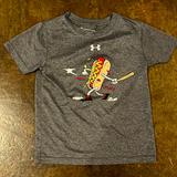 Under Armour Shirts & Tops | Kids Under Armour Heat Gear Baseball T-Shirt | Color: Gray | Size: 4b