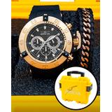 Invicta Subaqua Noma III CEO Gift Set w/AUTOGRAPHED Case by Eyal Lalo Bracelet (B-38998CEO-FD22)